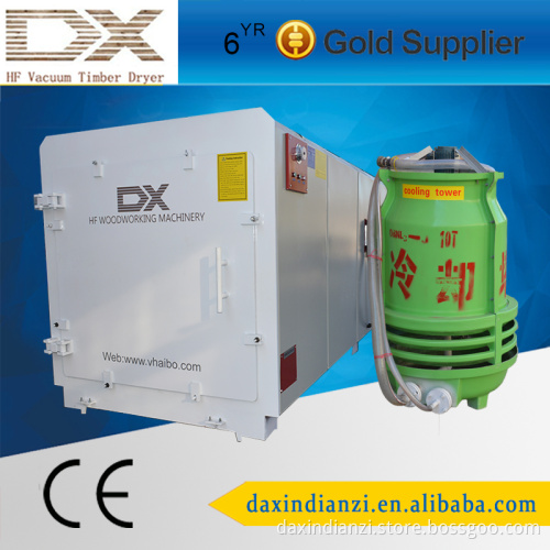 HF wood vacuum dryer machine with high frequency timber drying kiln machinery